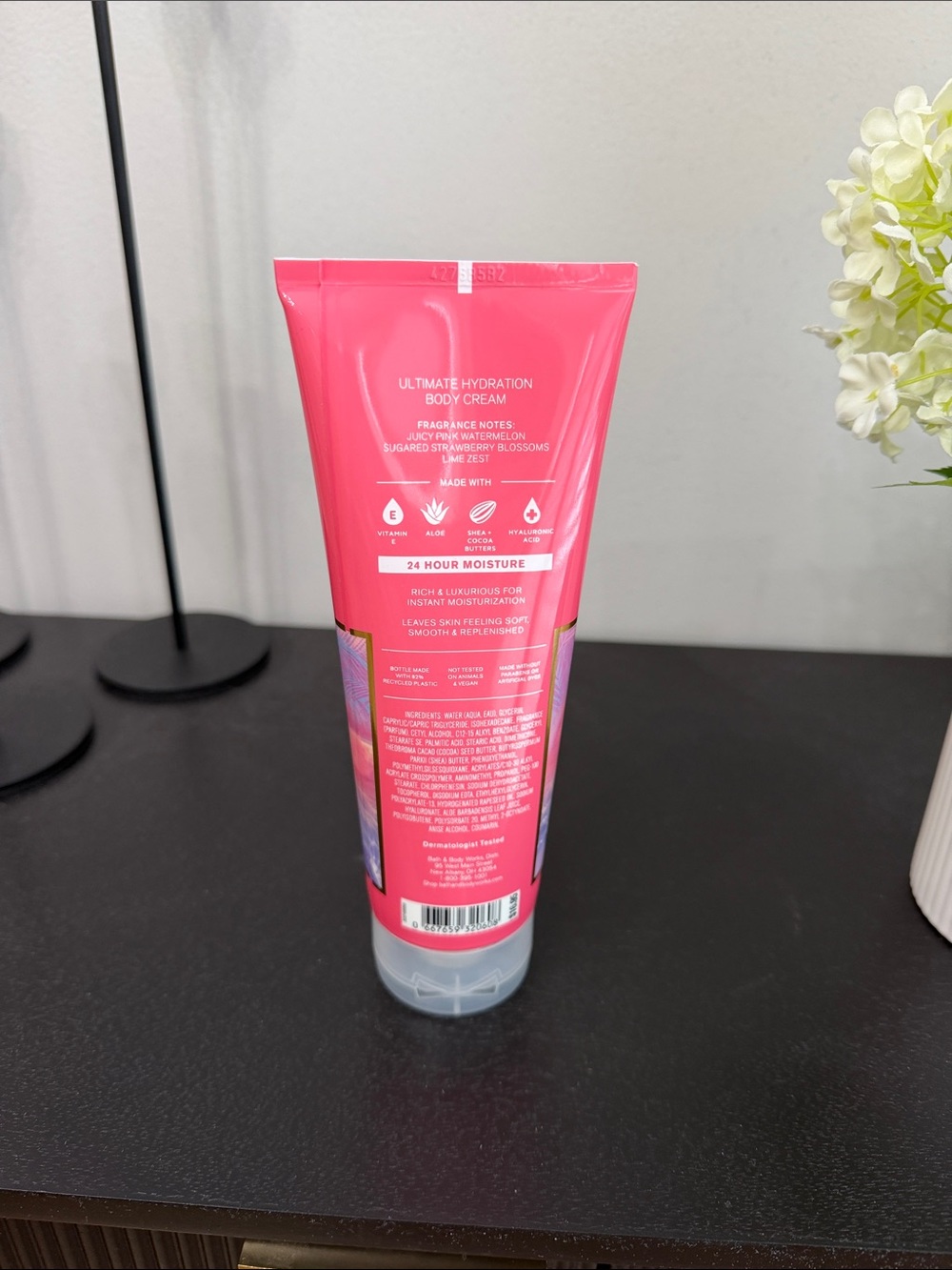 Bath & Body Works Pink Watermelon Blast Body Cream - Picture 2 of 4